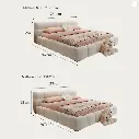 Mamie King Size Bed, More Sizes, Velvet With Storage, Gaslift 07.webp